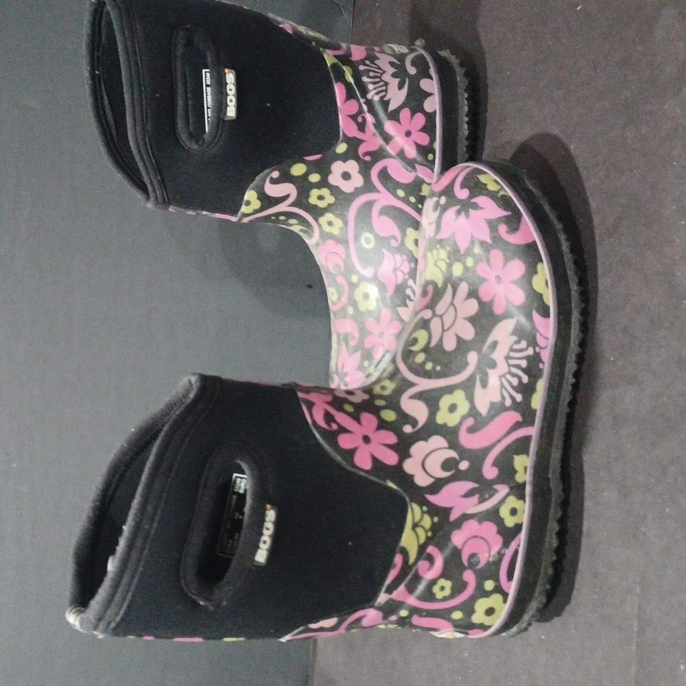 BOGS WINTER WATERPROOF BOOTS CLASSIC MID CORSAGE WOMEN'S Sz 8 PRE-OWNED 52249
